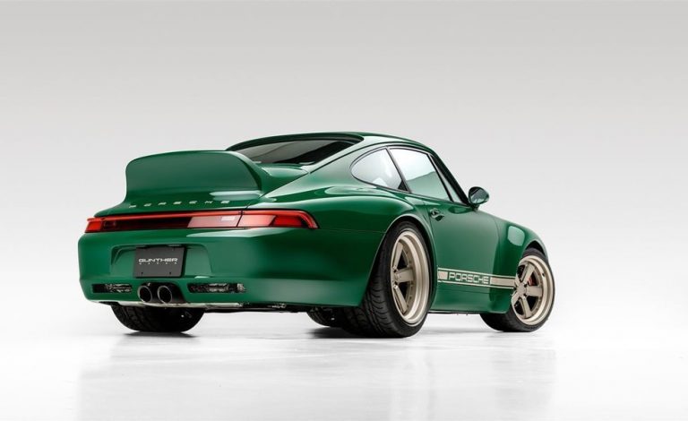 Gunther Werks muestra su 993 Remastered Irish Green Commission