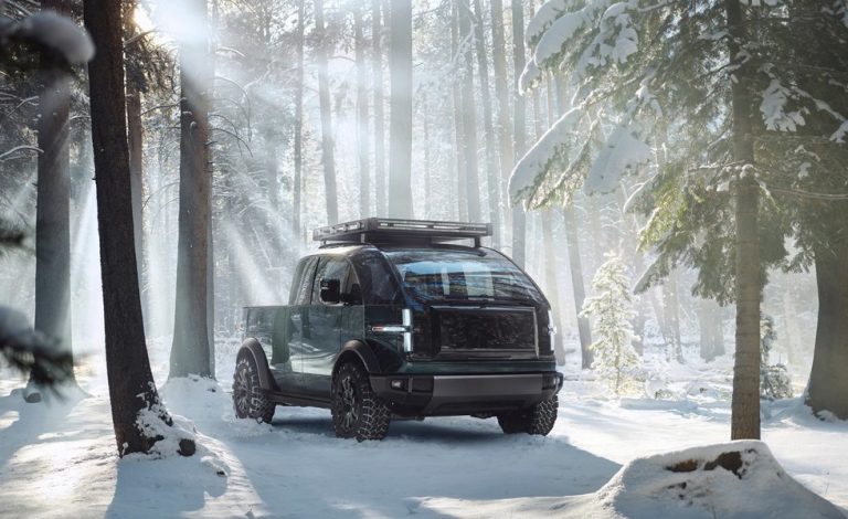 Canoo Pickup Truck. Un ingenioso vehículo eléctrico para la era moderna