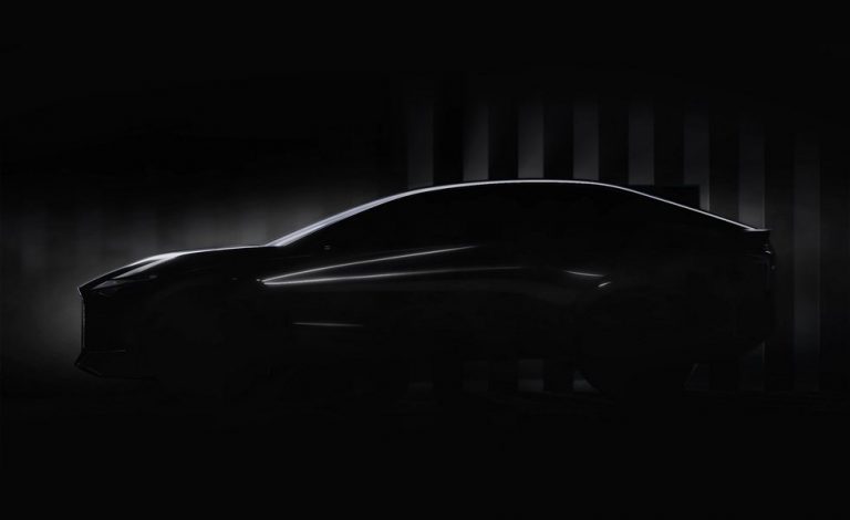 Lexus muestra ligeramente un nuevo prototipo eléctrico