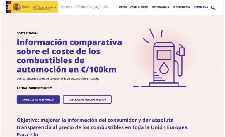 ¿Cuánto cuesta recorrer 100 kilómetros con tu coche?