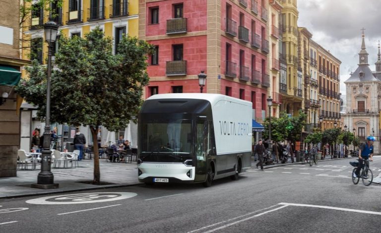 Volta Zero. El camión eléctrico debuta en España