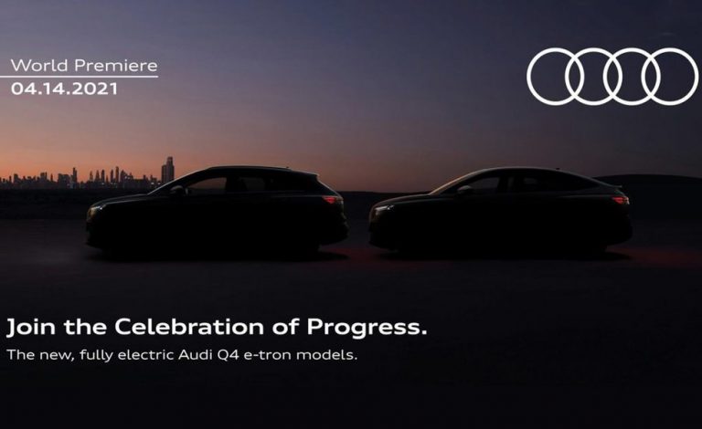 El 14 de abril se dará a conocer el nuevo Audi Q4 e-tron