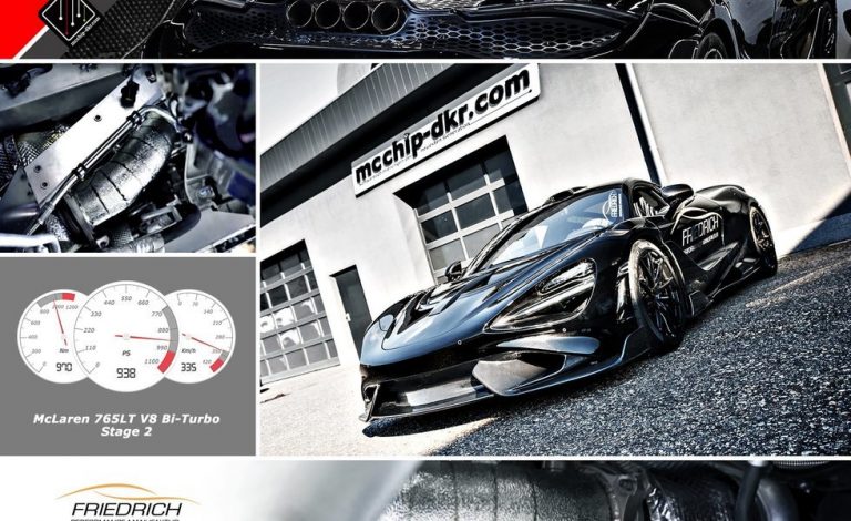 McChip-DKR hace del McLaren 765LT una bestia de 938 CV