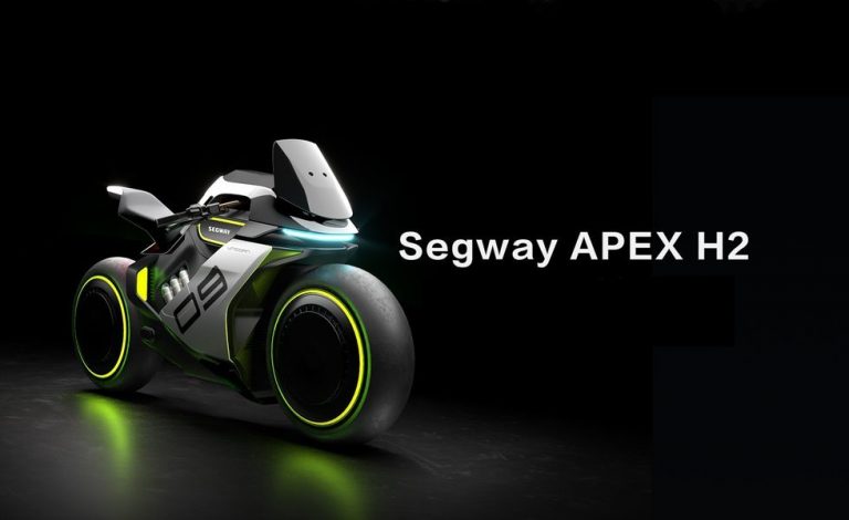 Segway Apex H2. Hidrógeno para propulsar esta moto