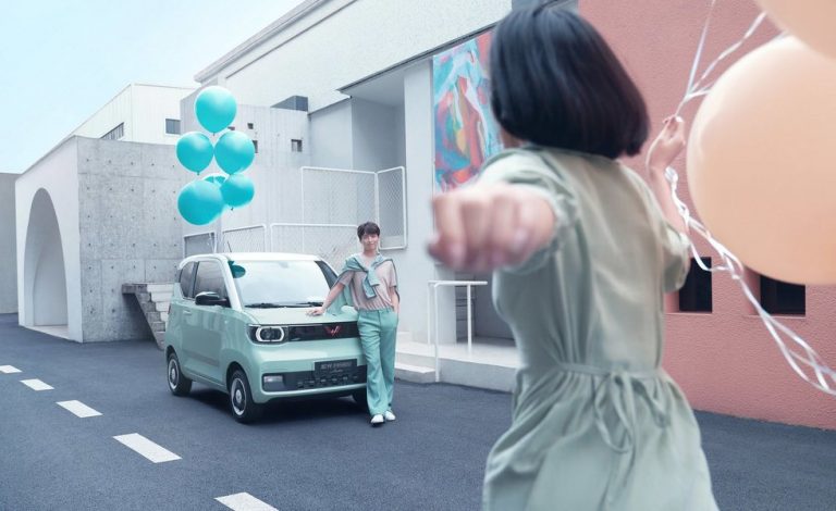 Wuling Hong Guang Mini EV. Ahora con un toque colorido con esta edición especial