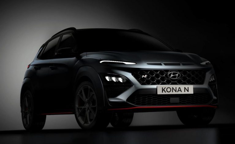 Hyundai Kona N. Llegará con transmisión automática de serie