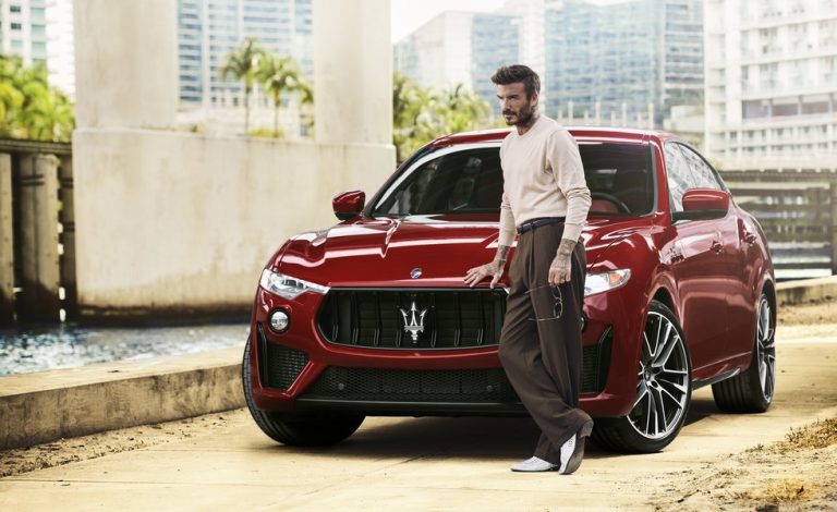 Maserati ficha a David Beckham como embajador