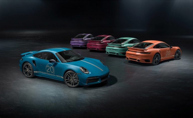 Porsche 911 Turbo S. Una edición especial por sus 20 años en China