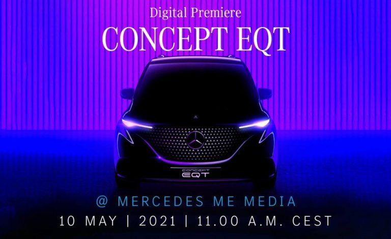 Mercedes Concept EQT. La versión eléctrica de la nueva Clase T ya tiene fecha de presentación