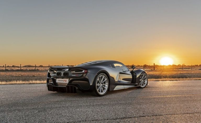 Hennessey Venom F5. Ya ha superado los 320 km/h en su fase de pruebas