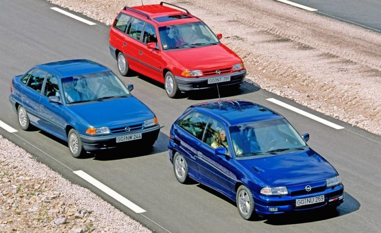 Opel Astra F. El modelo más vendido de la historia de la marca cumple 30 años