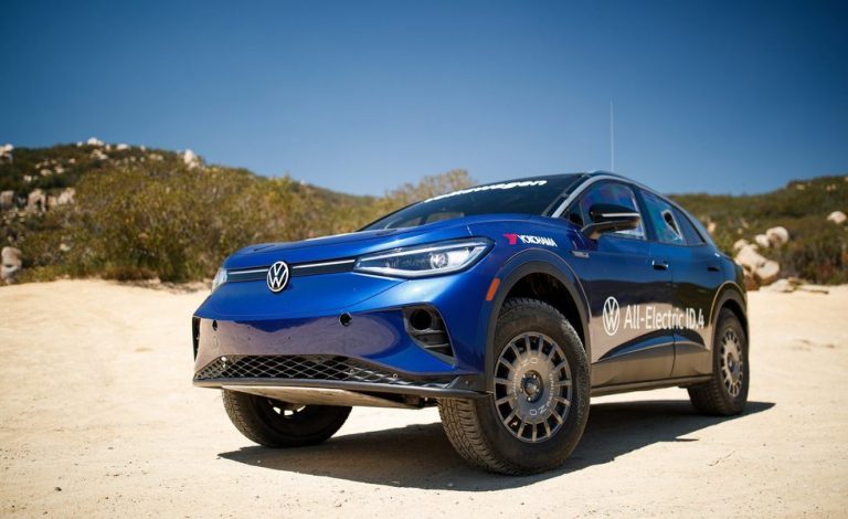 Este Volkswagen ID.4 competirá en el rally NORRA Mexican 1000