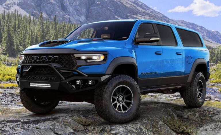 Hennessey Mammoth 1000. Un tanque que acelera de 0 a 100 km/h en 3,2 segundos