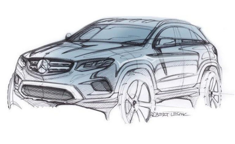 Mercedes GLC. Adelanto de la nueva imagen