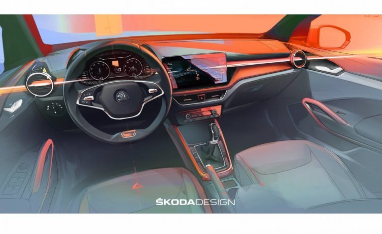 Skoda Fabia 2021. Así será su interior