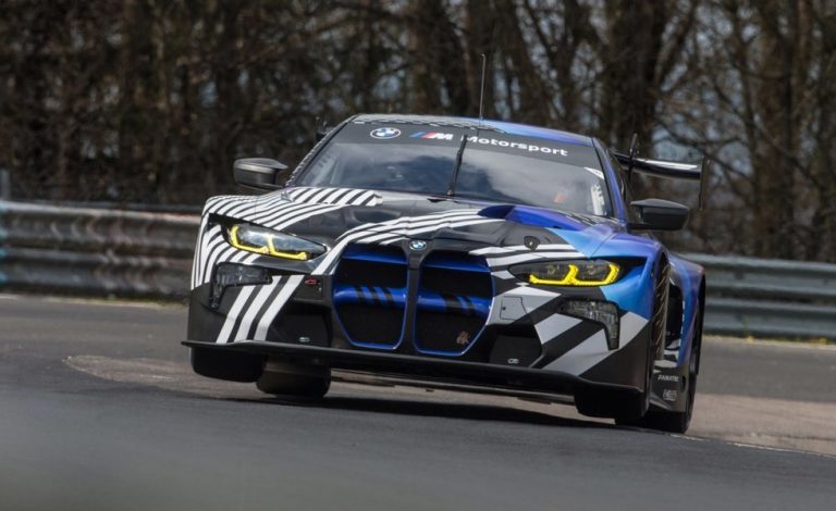 BMW M4 GT3. La versión de carreras visita Nürburgring