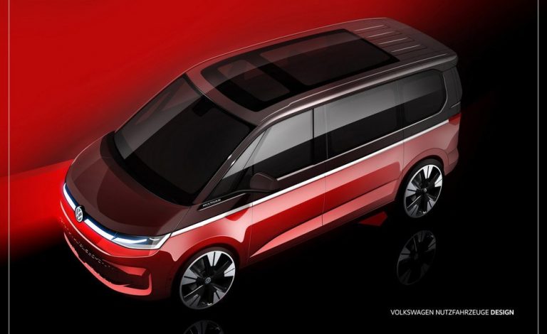 Volkswagen T7 Multivan. Se desvela a mediados de junio