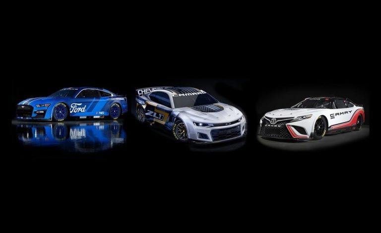 Ford, Chevrolet y Toyota presentan sus coches Next Gen para la NASCAR