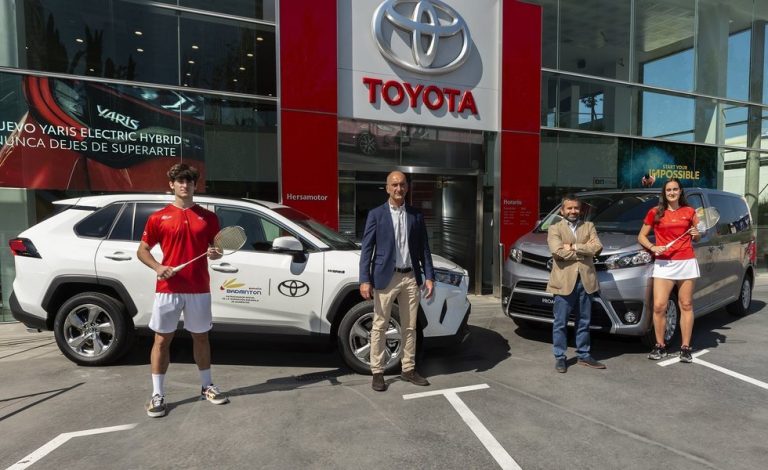 Toyota: un año más con la Federación Española de Bádminton