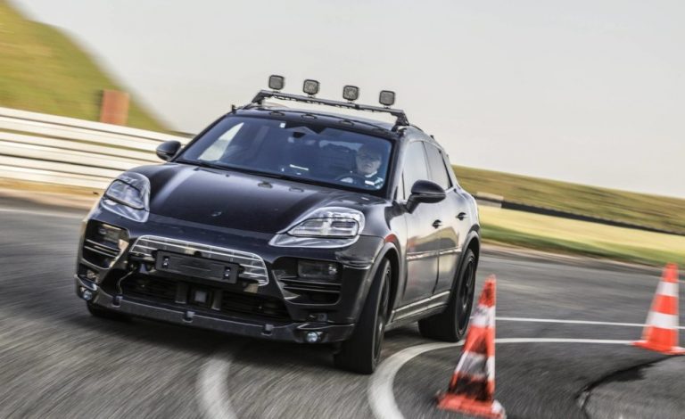 El Porsche Macan eléctrico se deja ver