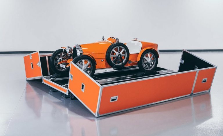 Bugatti Baby II. Este se va hasta Dubai