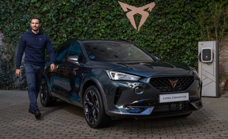 Un Cupra Formentor e-Hybrid para Saúl Craviotto