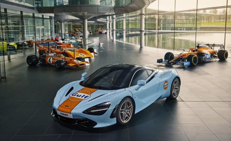 McLaren y Gulf celebran su asociación con un 720S edición especial