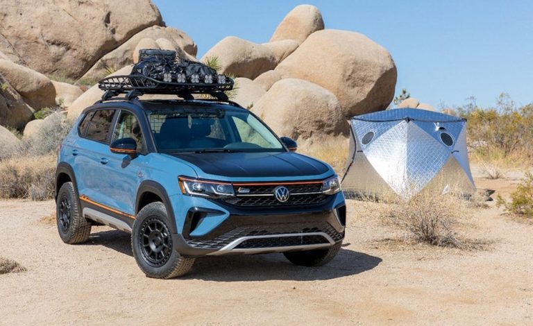 Volkswagen Taos Basecamp Concept. Con un extra de aventura