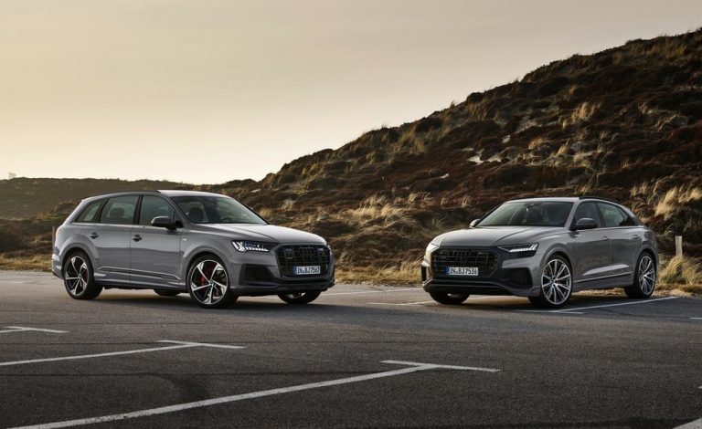 Audi. Todo al negro para el A1, A4, A5, Q7 y Q8