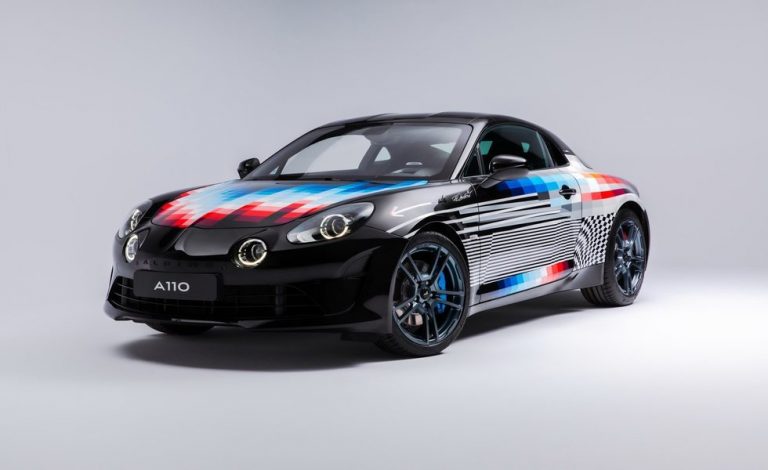 Felipe Pantone crea este Alpine A110