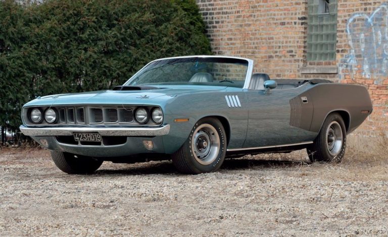Ni por 4,8 millones de dólares han vendido este Plymouth Hemi Cuda Convertible de 1971