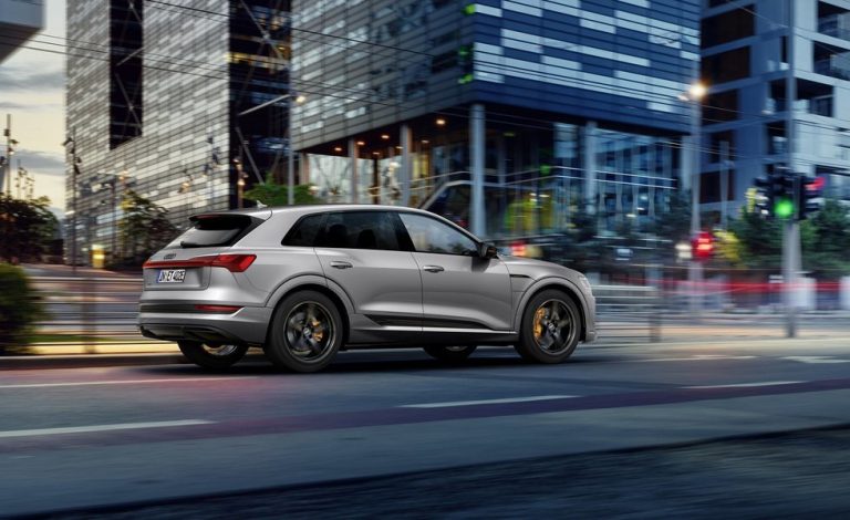 Audi e-tron S Line Black Edition. Con un toque de distinción