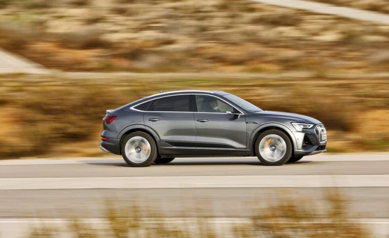 Audi e-tron Sportback 55 Quattro S Line. Con 'e' de exclusivo