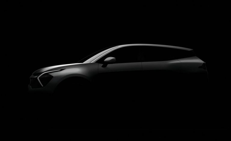 El Kia Sportage 2022 se deja ver ligeramente