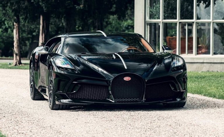 Bugatti La Voiture Noire. Este es su aspecto definitivo