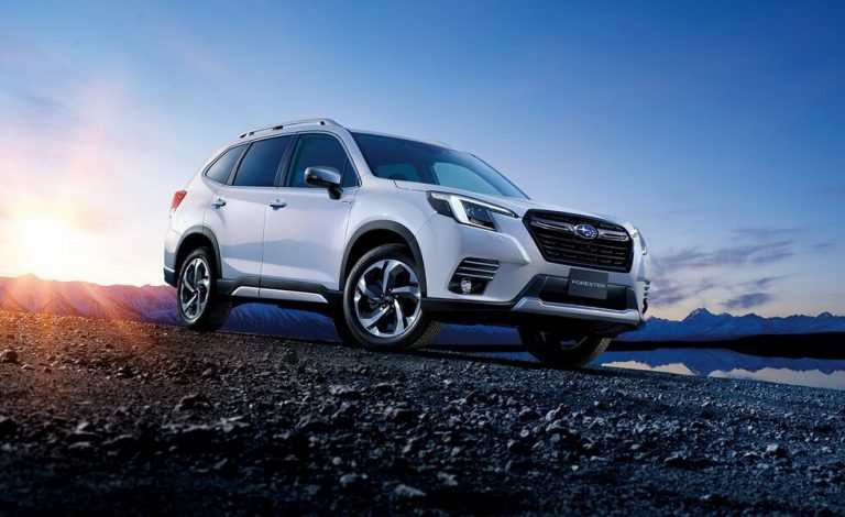 Subaru Forester 2022. Mostrado en Japón