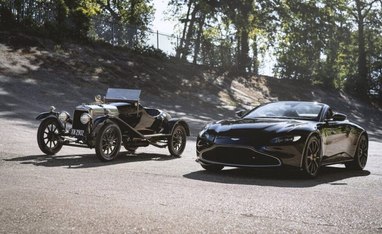 Aston Martin Vantage Roadster 'No 3'. Bonito homenaje por el centenario