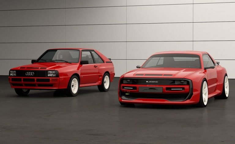 E-Legend EL1. El legendario Audi Quattro S1 se hace eléctrico