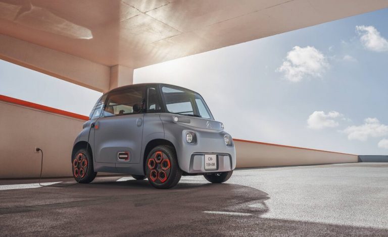 El nuevo Citroën Ami se deja ver por las calles de Madrid