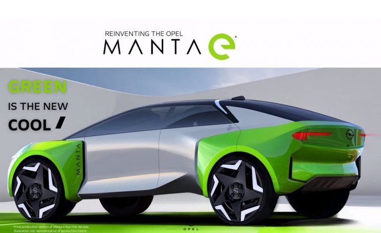 Opel reinventará el Manta en forma de eléctrico