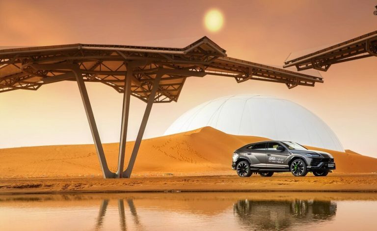 Lamborghini Esperienza Giro. 42 bestias conquistan el noroeste de China