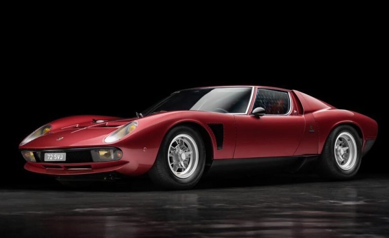 Lamborghini Miura SVJ. El Santo Grial