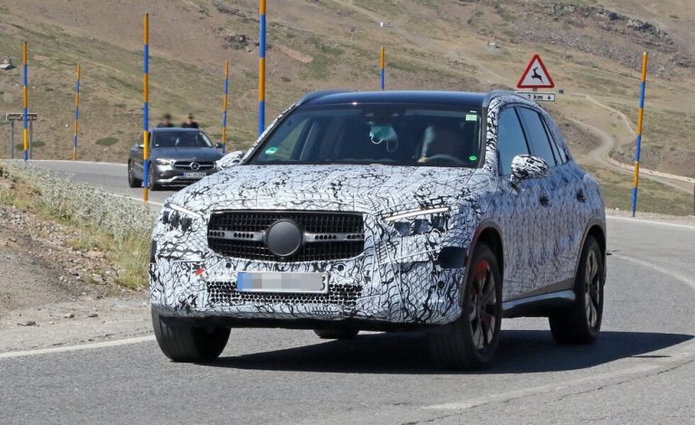 El Mercedes GLC empieza a mostrar detalles