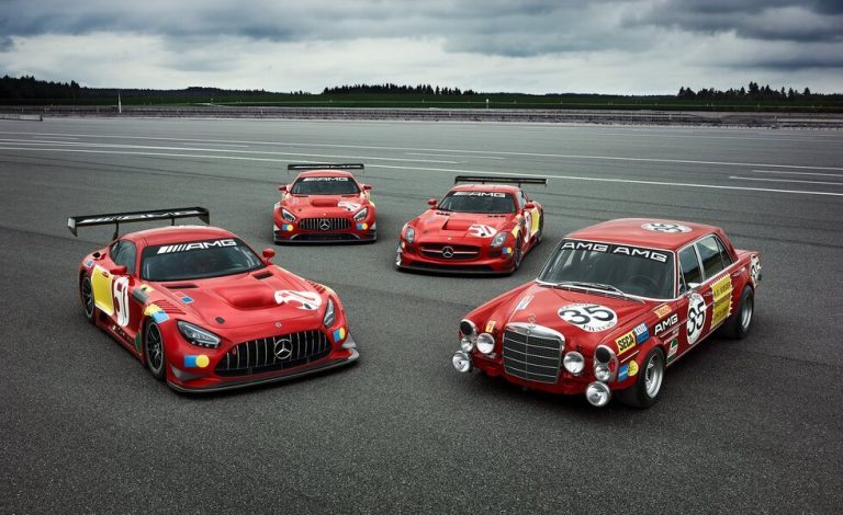 Mercedes-AMG celebra su primer triunfo en Spa con tres exclusivos GT3