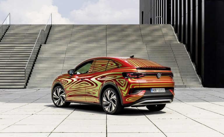 Volkswagen ID.5 GTX. Se mostrará en el Salón de Múnich