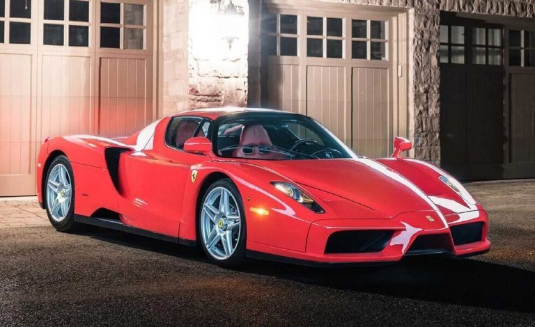 3,8 millones de dólares piden por este Ferrari Enzo con solo 568 kilómetros