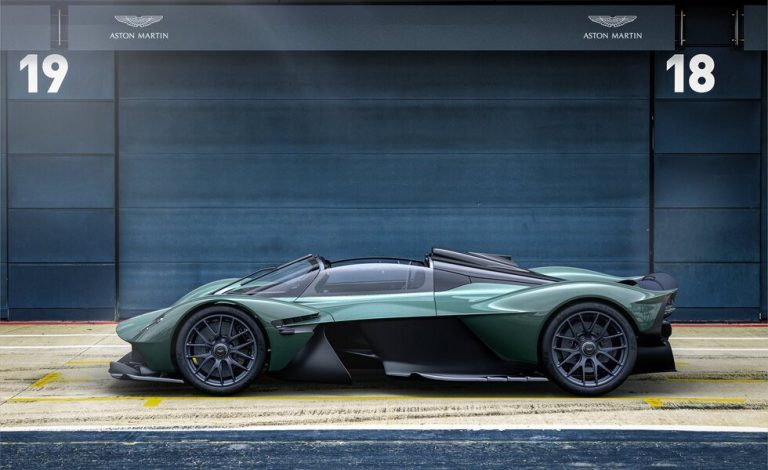 Aston Martin Valkyrie Spider. Aún más próximo a un Fórmula 1