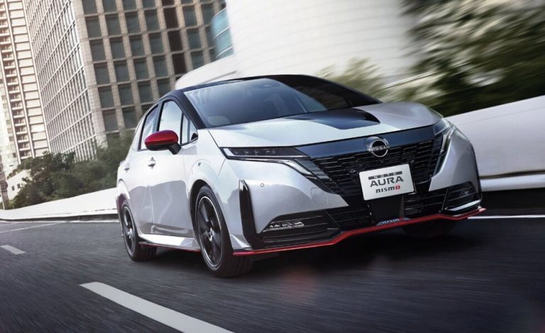 Nissan Note Aura Nismo. Con extra de deportividad, solo para Japón
