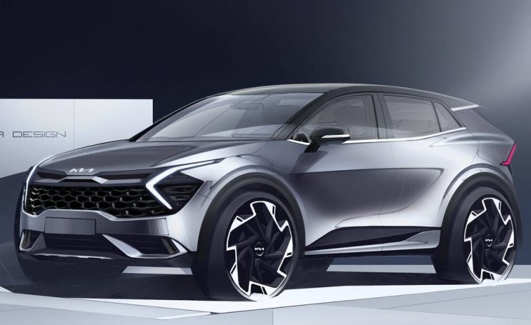 Estos son los primeros bocetos del nuevo Kia Sportage