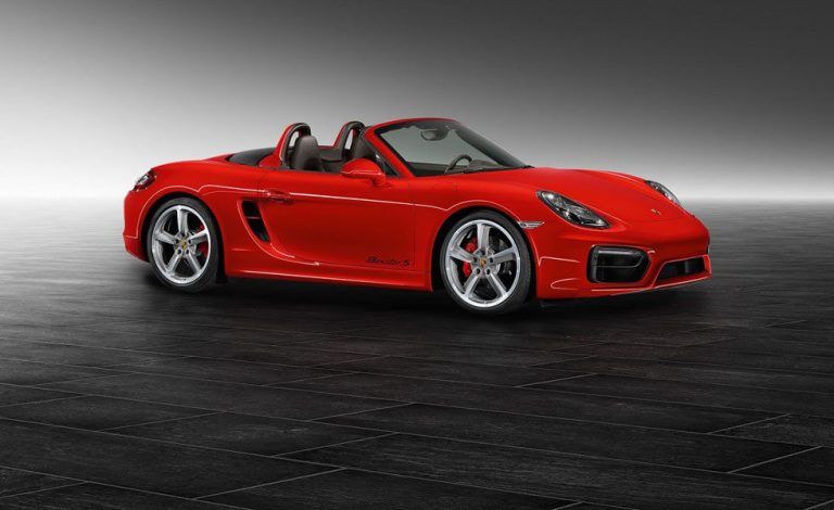 Porsche Boxster S. El pequeño se pone rojo